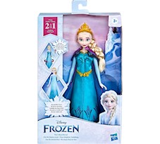 Kraina Lodu Frozen II Lalka Elsa królewska przemiana F3254 poprezentacyjna