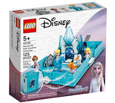 Lego Disney Książka z przygodami Elsy i Nokka 43189