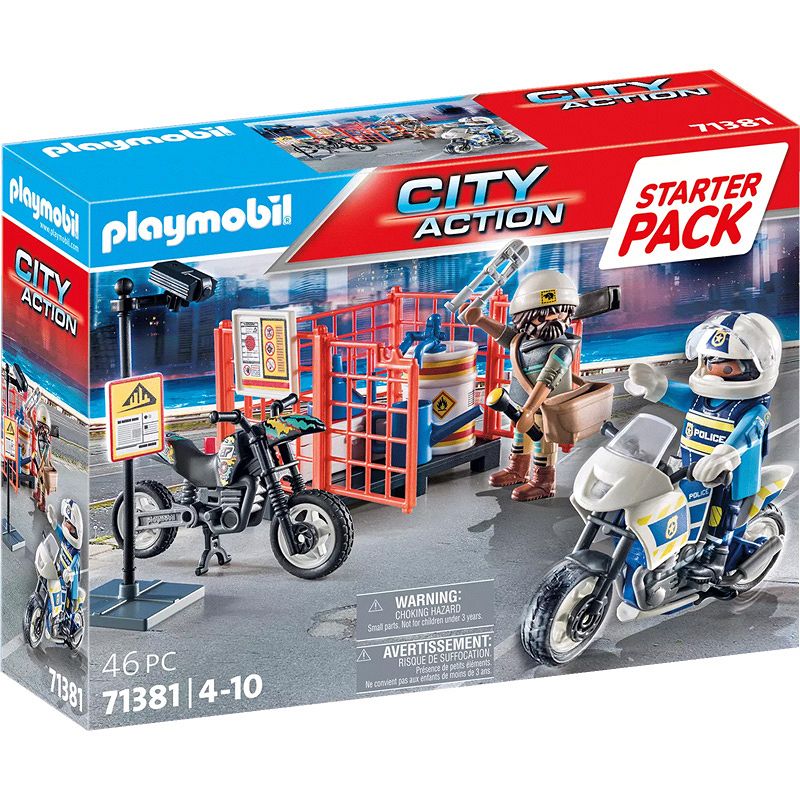 Playmobil City Action Starter Pack Policja 71381