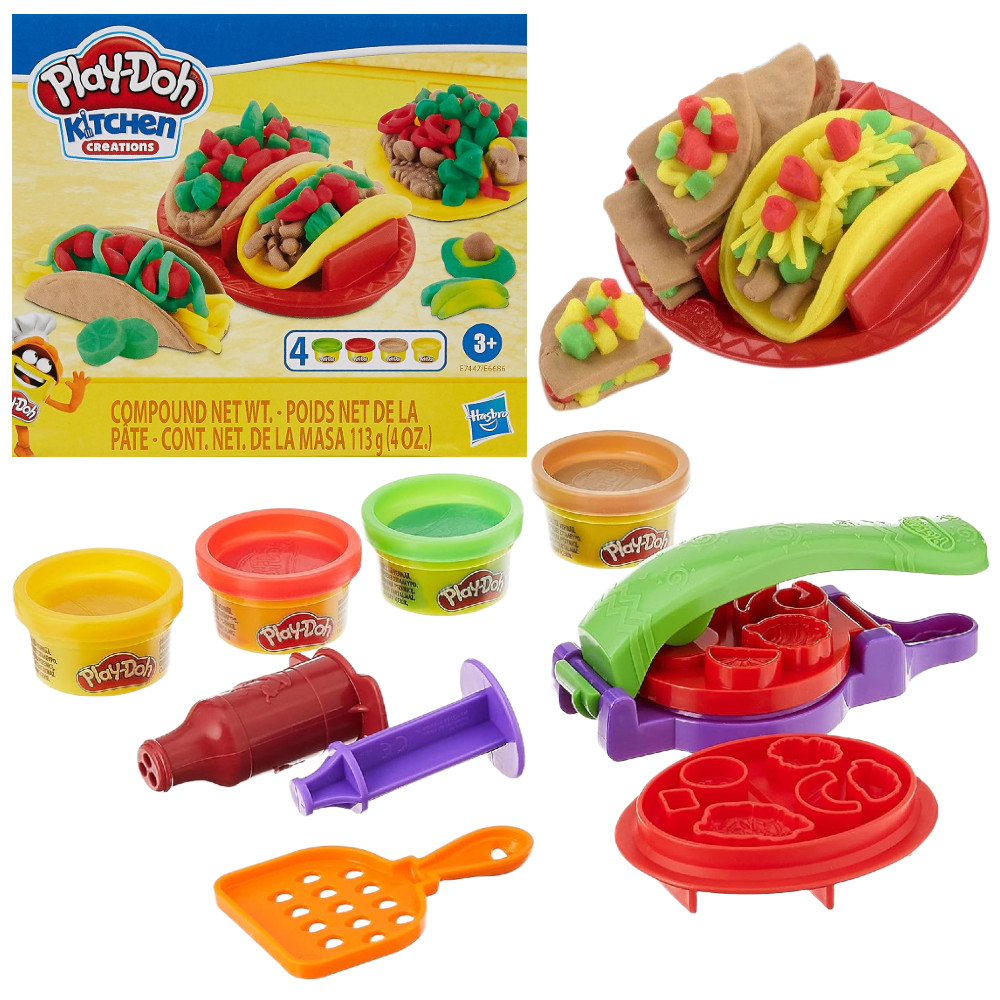Play-Doh Ciastolina Zestaw do Robienia Taco E7747