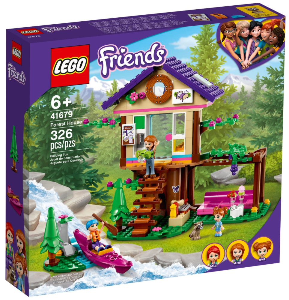 Lego Friends Leśny domek 41679