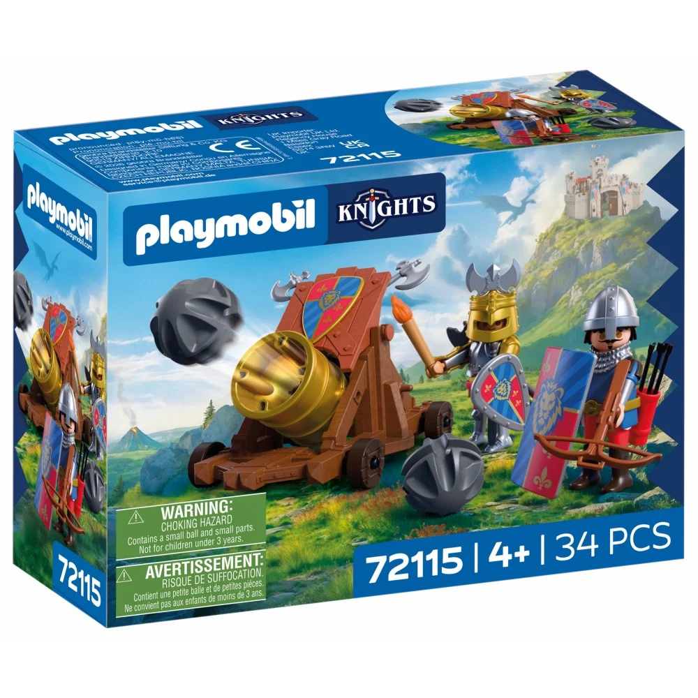 Playmobil Knights Uzbrojeni Rycerze Herbu Lew 72115