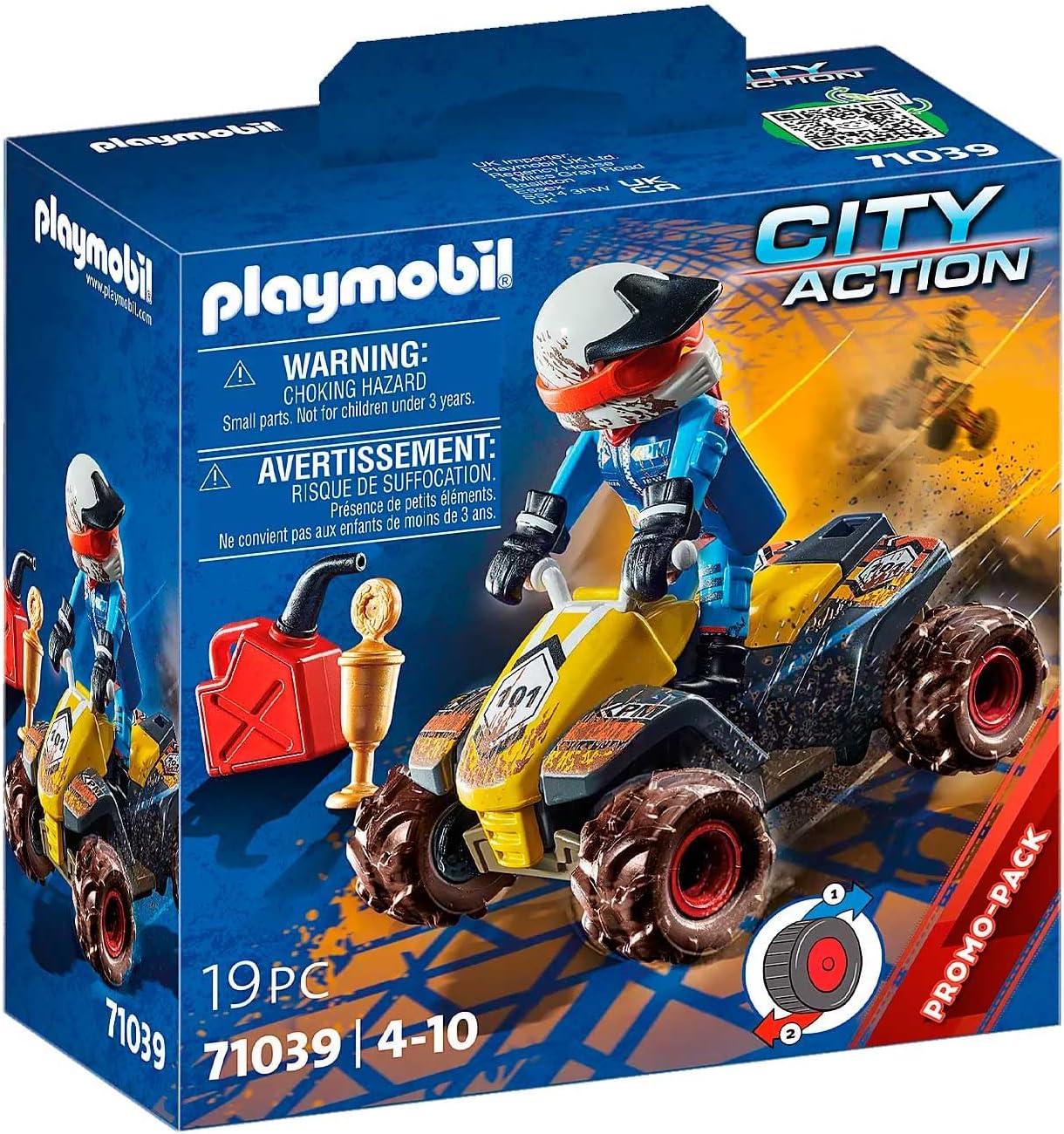 Playmobil City Action Quad offroadowy 71039