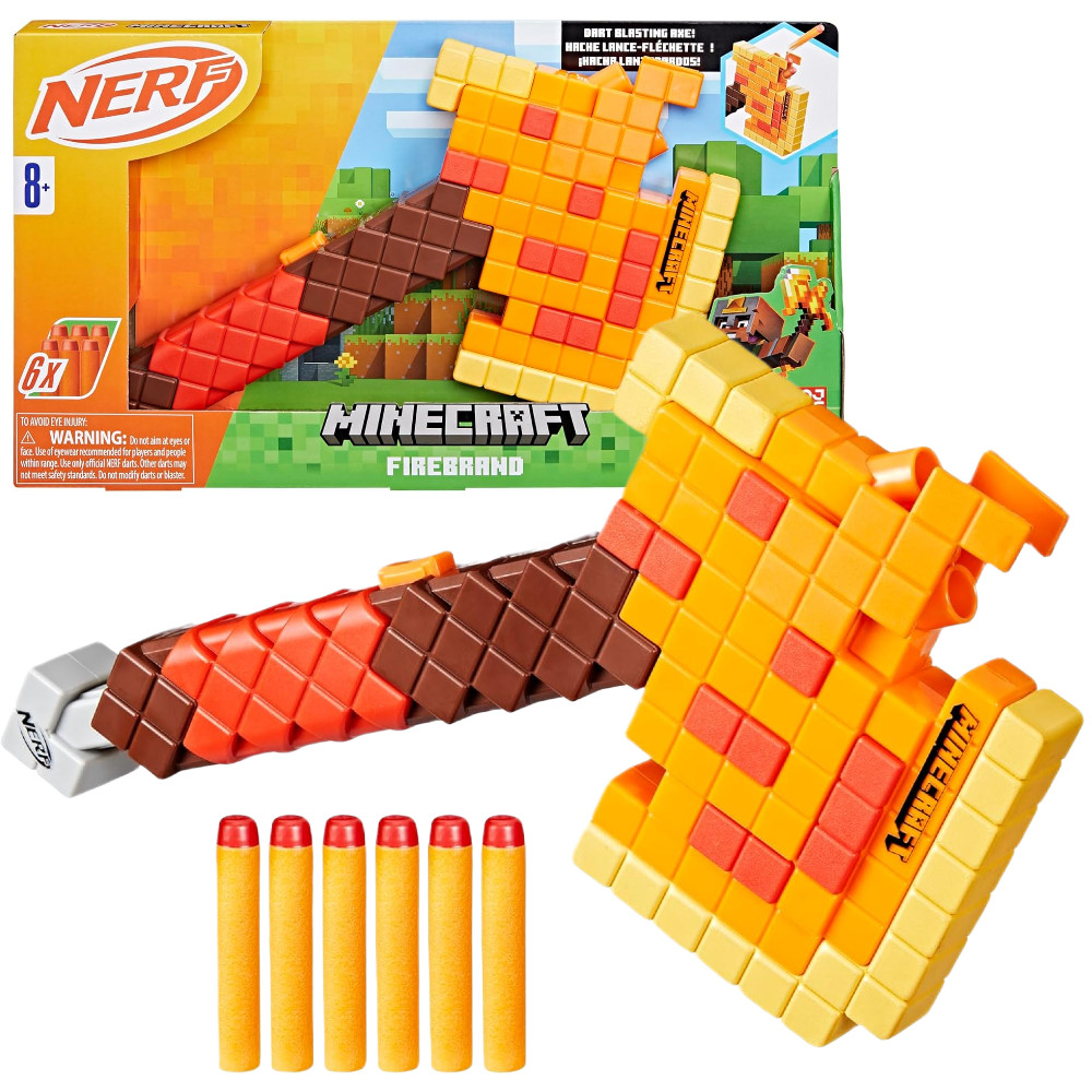 Nerf Minecraft topór Firedrand F8953