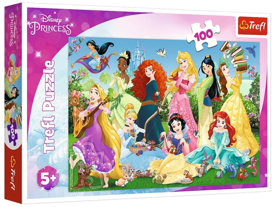 Trefl Puzzle Czarujące Księżniczki 100 el. 16417