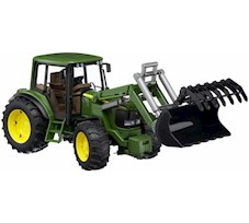Bruder Traktor John Deere z ładowarką 38 cm 02052