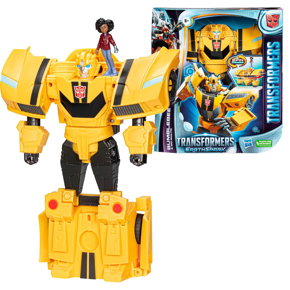 Transformers EarthSpark Figurka Bumblebee i Mo Malto F7662