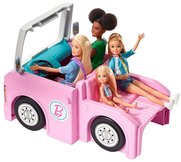Mattel Barbie Umeblowany kamper 3w1 GHL93