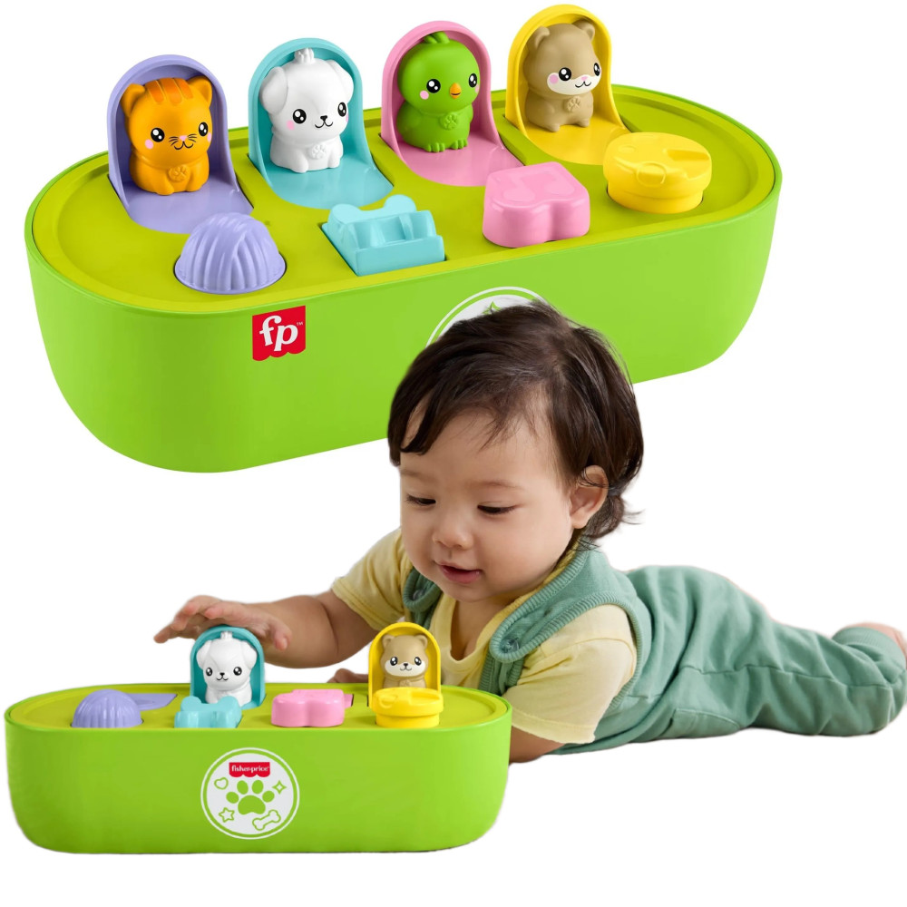 Fisher-Price Pets Wyskakujące zwierzątka JDL66