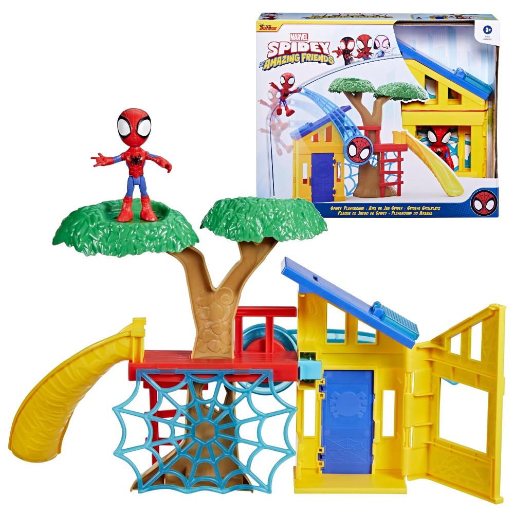 Hasbro Spidey i Super Kumple Plac Zabaw + Figurka Spidey F9352