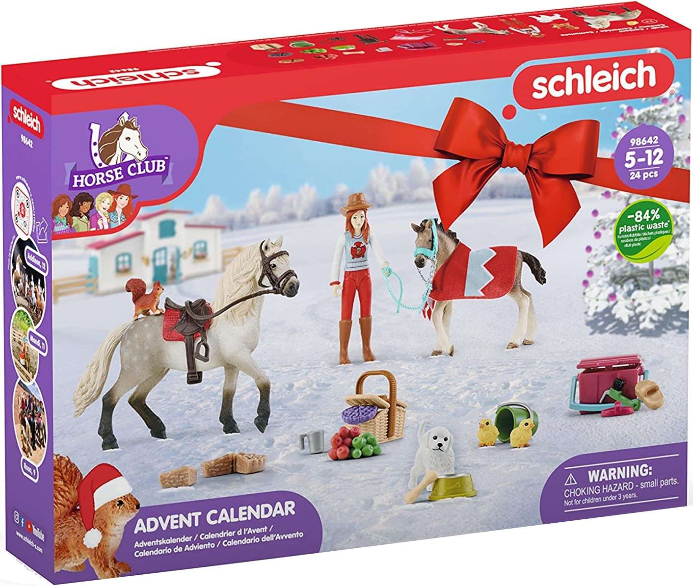 Schleich Kalendarz adwentowy Horse Club 98642 uszkodzone opakowanie