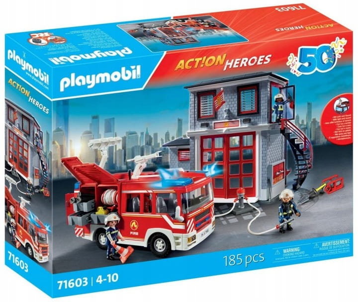 Playmobil Action Heroes Action Straż Pożarna 71603