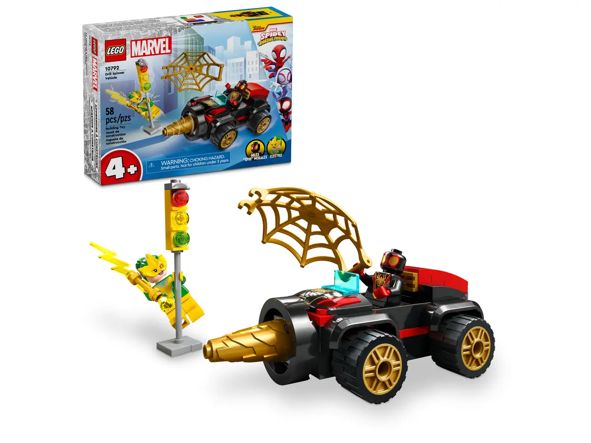 Lego Marvel Spider-Man Pojazd Wiertłowy 10792