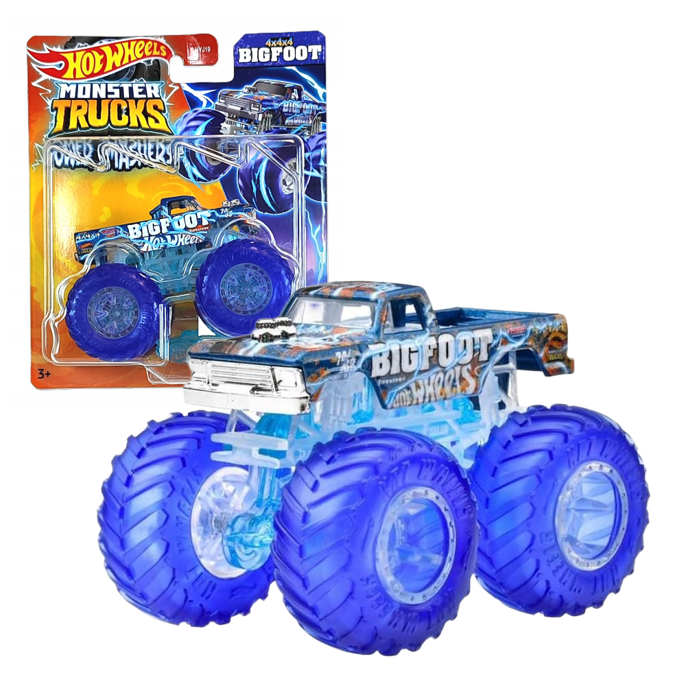 Hot Wheels Monster Trucks Power Smachers Autko Bigfoot HYJ28