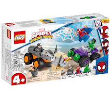 Lego Marvel Hulk kontra Rhino - starcie pojazdów 10782
