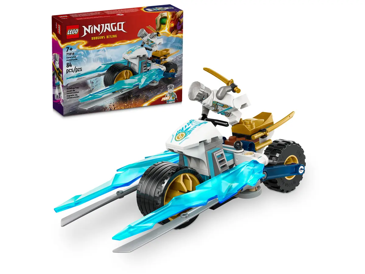 Lego Ninjago Lodowy Motocykl Zane’a 71816