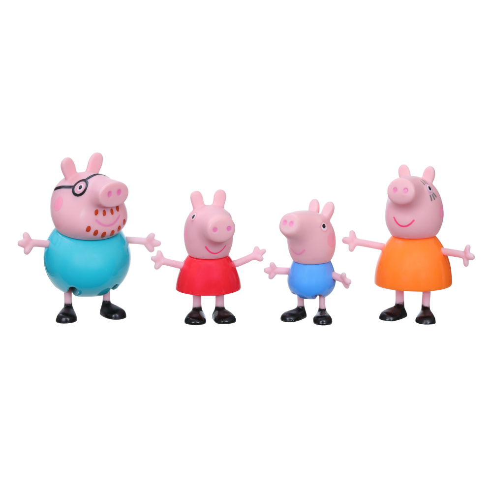 Świnka Peppa Zestaw Figurek Rodzinka Peppy F2190 