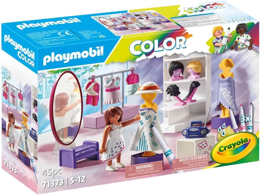 Playmobil Color Zestaw do projektowania mody 71373 uszkodzone opakowanie