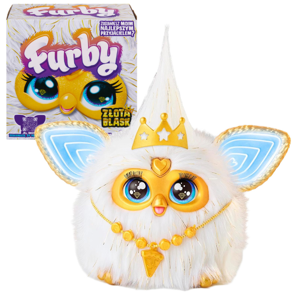 Furby Interaktywna zabawka Złota Blask G1938