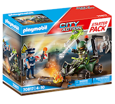 Playmobil City Action Starter Pack Policja Ćwiczenia policyjne 70817
