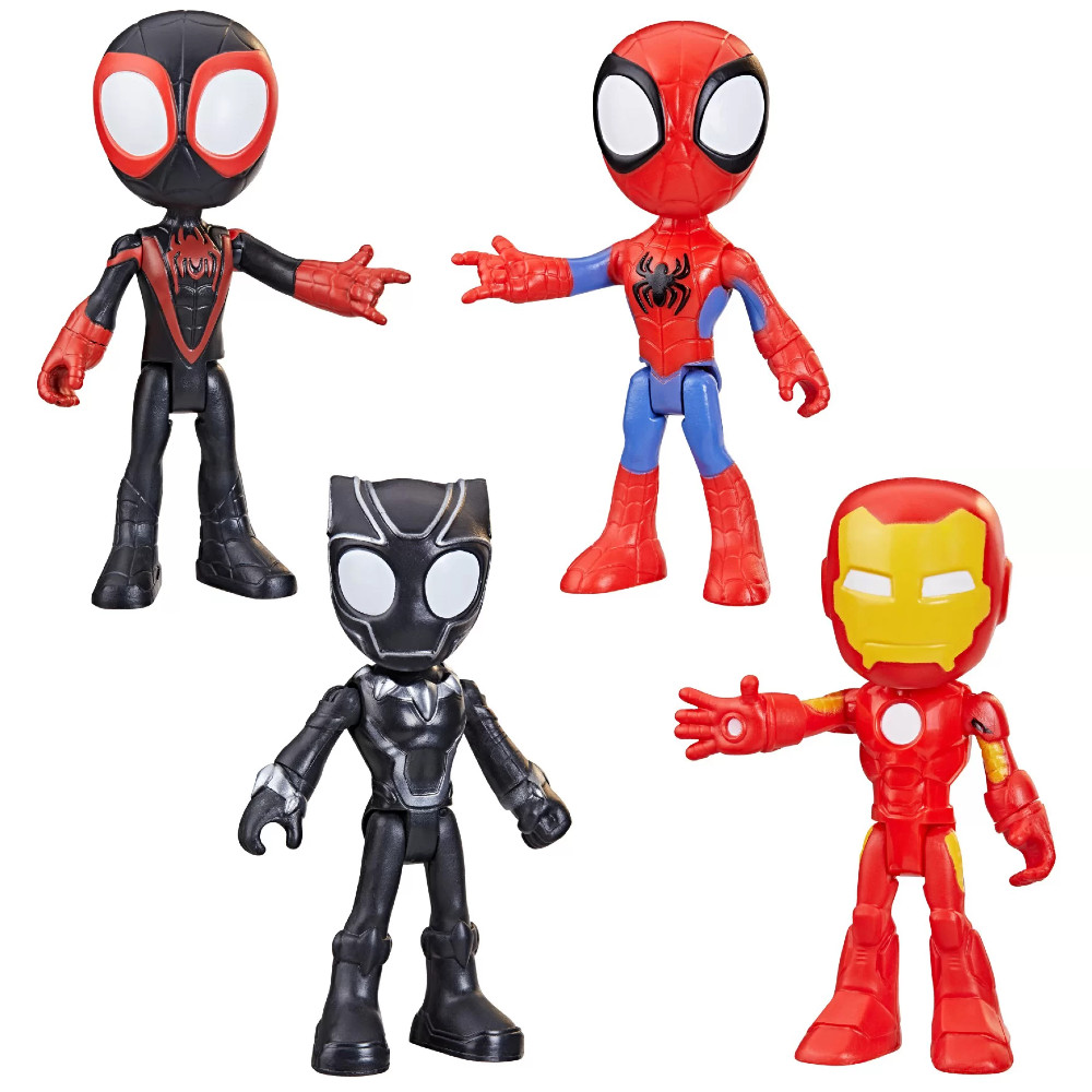 Marvel Spidey i Super-Kumple Zestaw 4 figurek 10 cm 