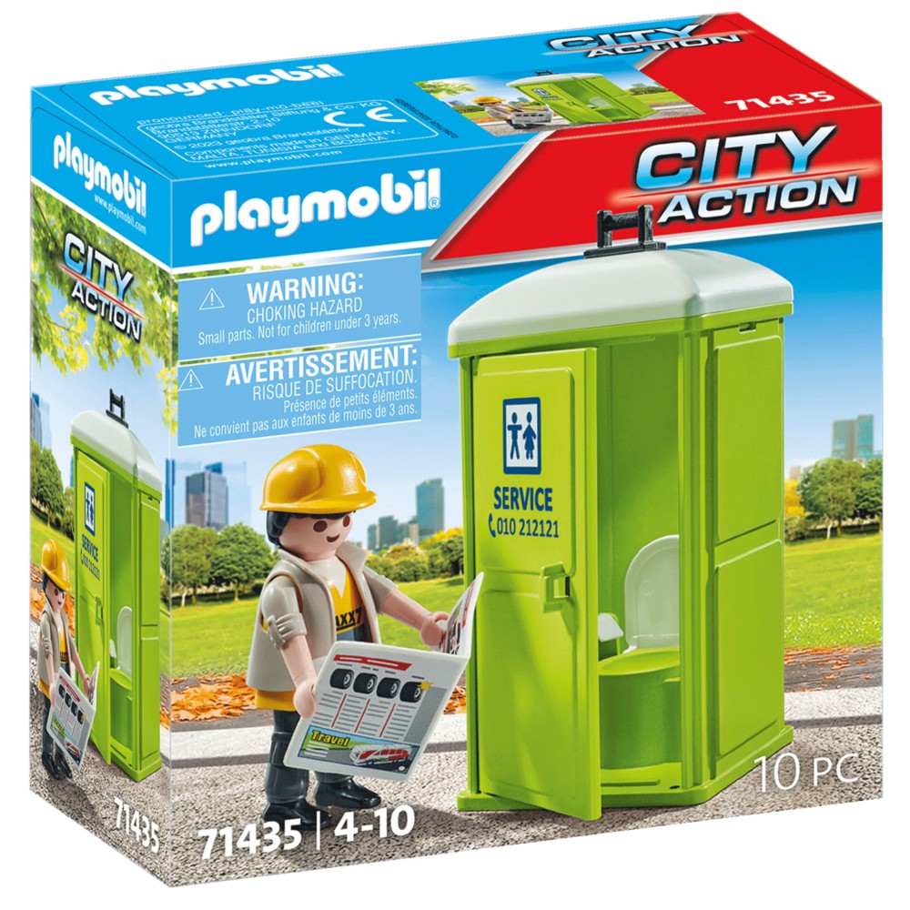 Playmobil City Action Mobilna Toaleta 71435