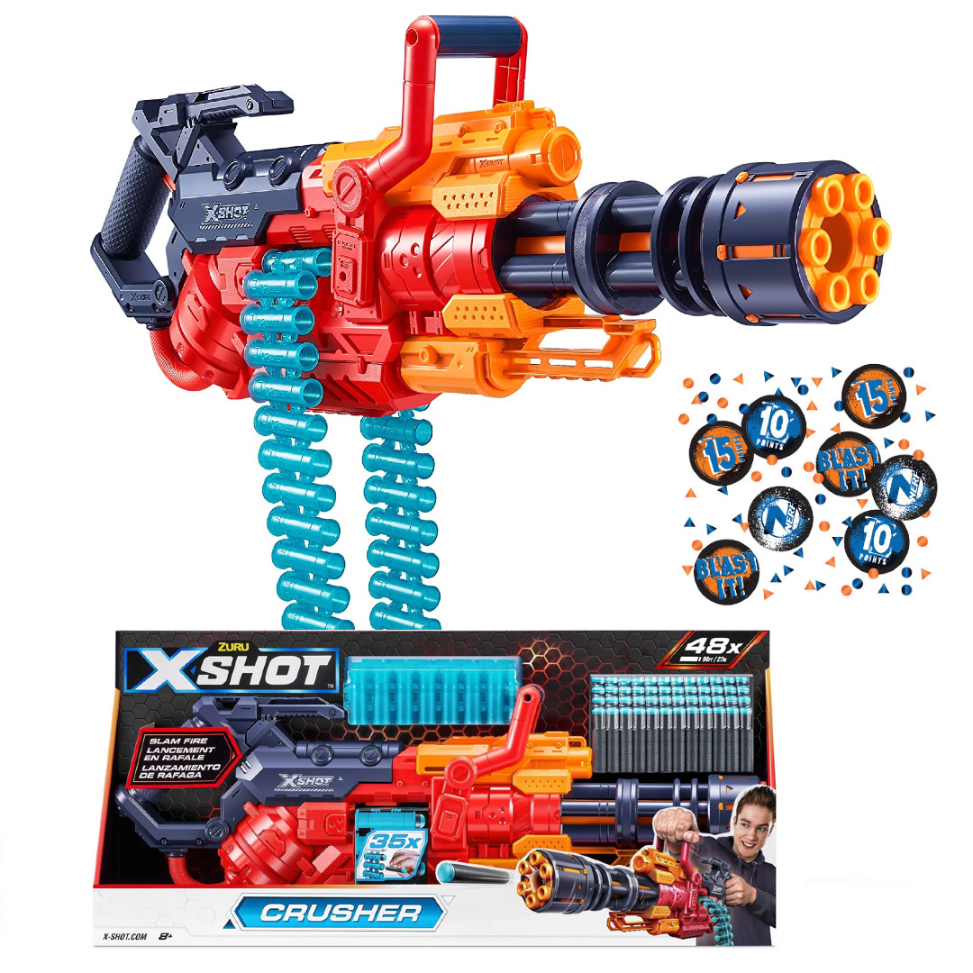 X-Shot Crusher 36382 + Konfetti Nerf