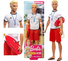 Lalka Barbie Ken I can be - Kariera Ratownik FXP01 FXP04