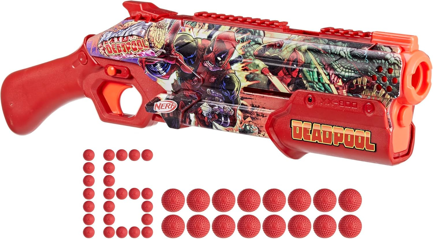 Nerf Rival Marvel Deadpool Shotgun G0326