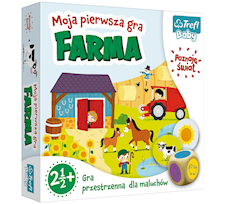 Trefl Baby Gra Farma Moja pierwsza gra 02109
