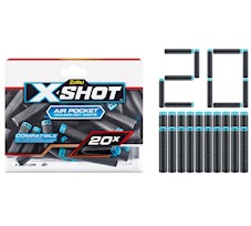 X-Shot Strzałki Air Pocket Technology 20 szt. 36587
