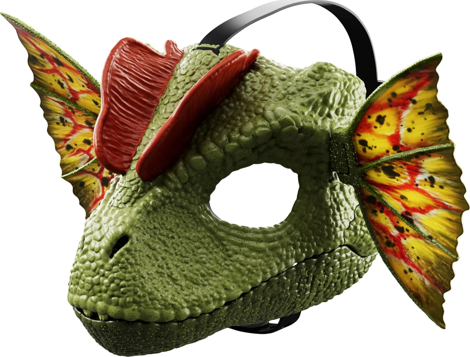 Jurassic World Maska do zabawy Dilofozaur z dźwiękiem i funkcją strzelania wody HXF55