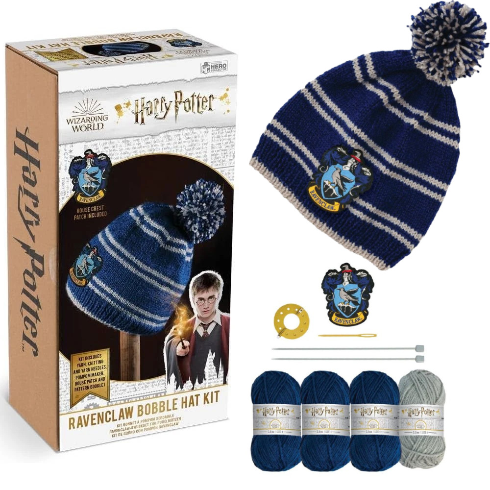 Harry Potter Czapka Raveclaw Zestaw do robienia na drutach 09RA