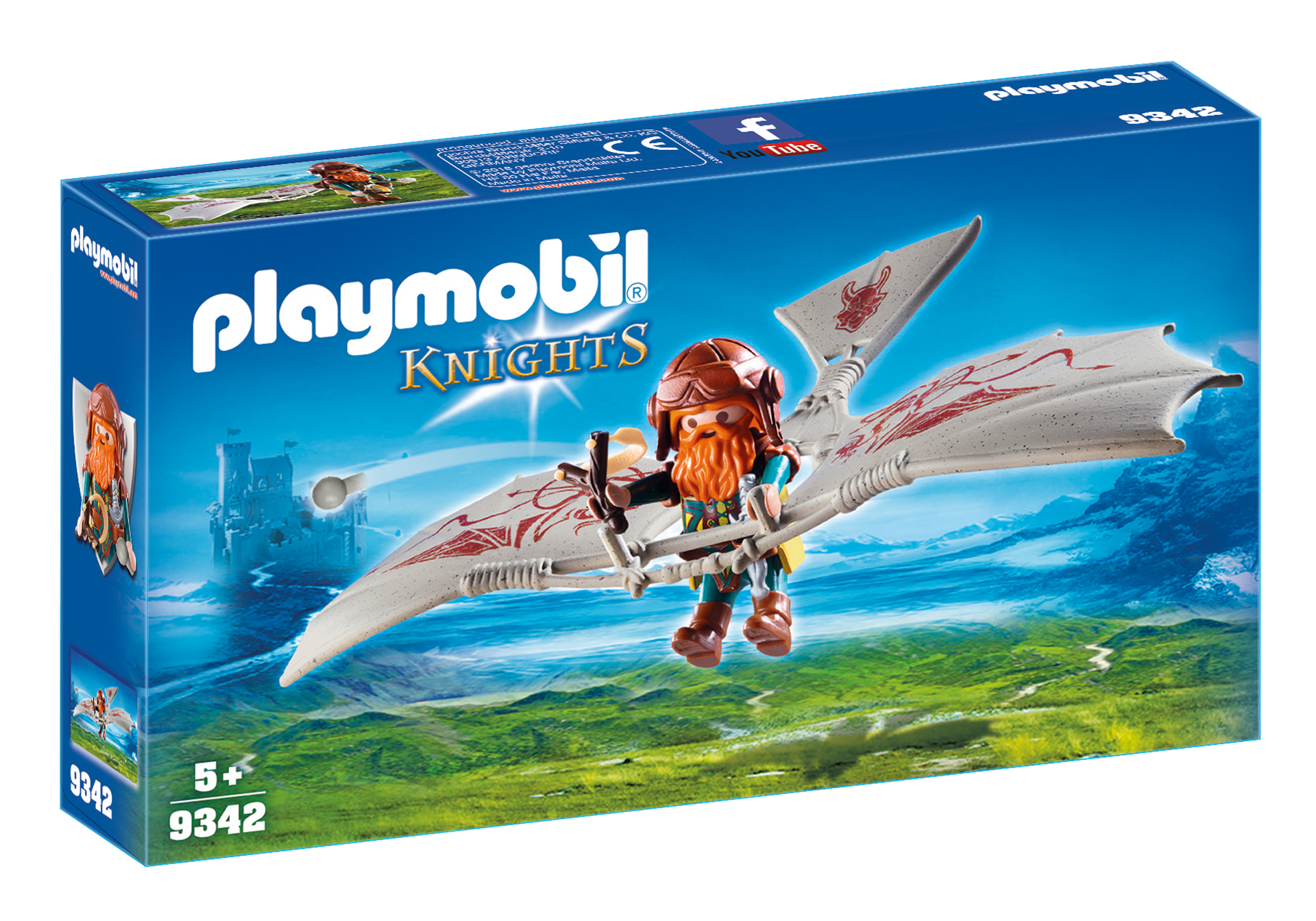 Playmobil Knights Maszyna latająca krasnoludów 9342