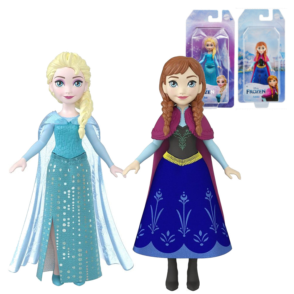 Kraina Lodu Frozen Zestaw Figurek Elsa i Anna HDP46 + HDP45