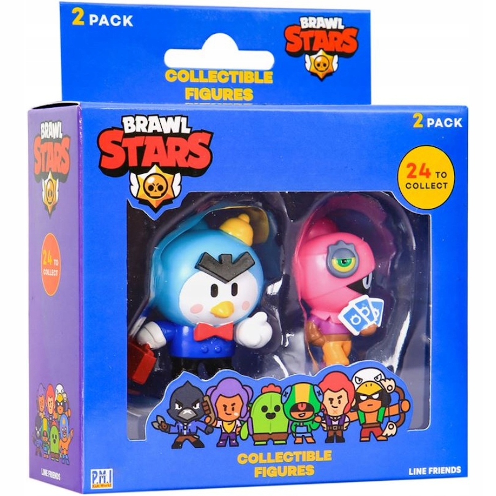 Brawl Stars Zestaw 2 Figurek Pan P i Tara 70027