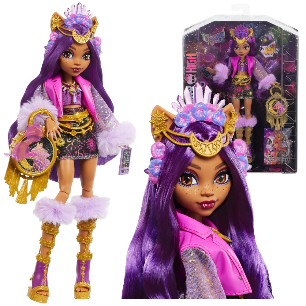Monster High Monster Fest Lalka Modowa Clawdeen Wolf HXH80