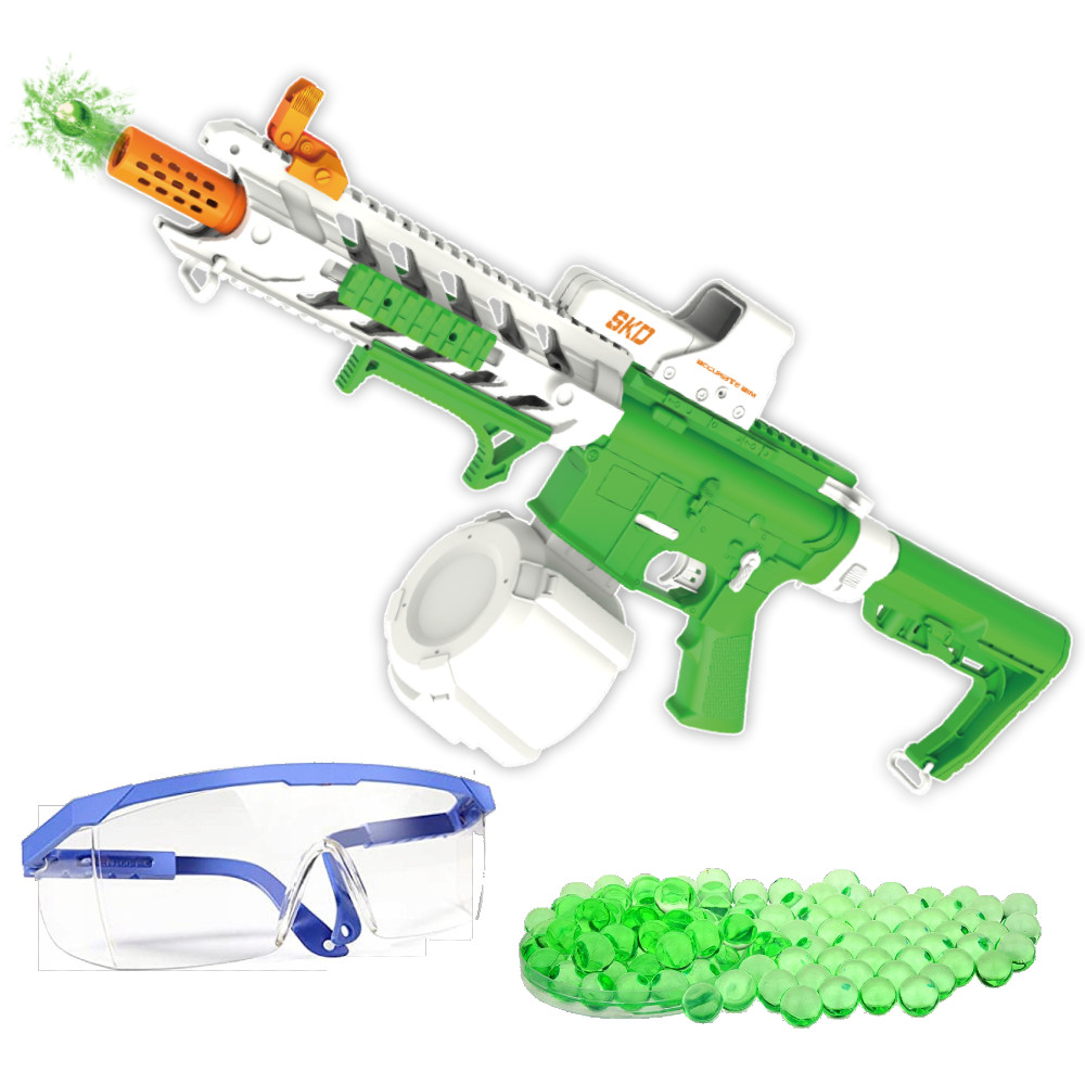 SKD Blaster Karabin na Kulki Żelowe Automatyczny CS-0966 Zielony 