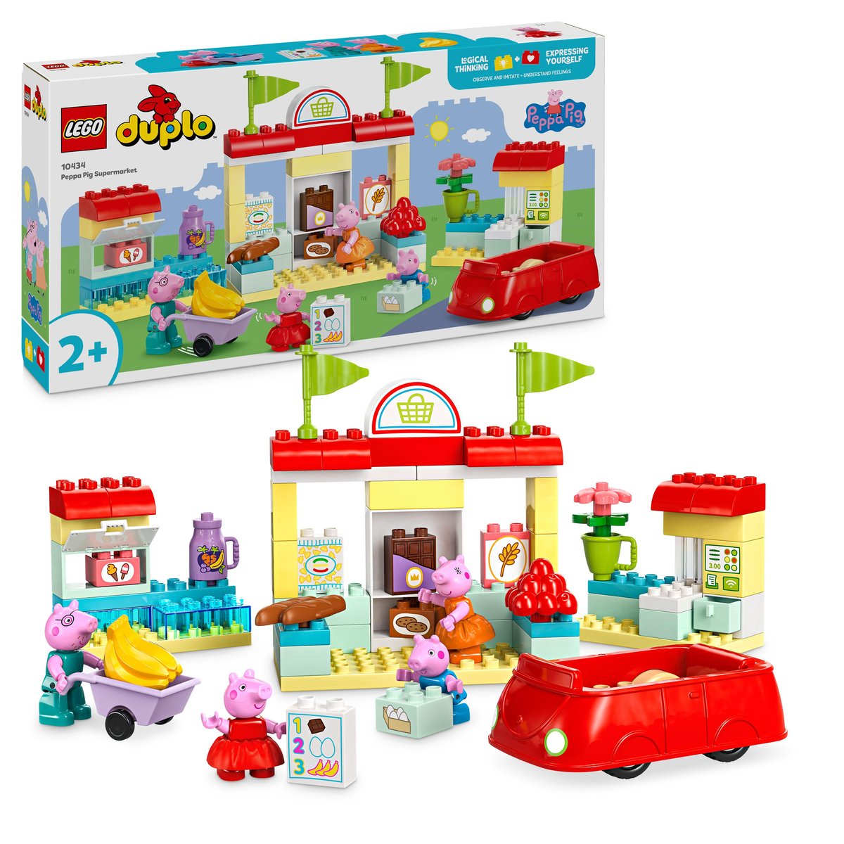 LEGO Duplo Peppa i supermarket 10434