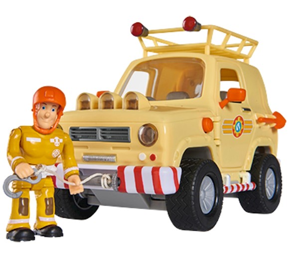 Strażak Sam Jeep ratunkowy 4x4 straży górskiej z figurką