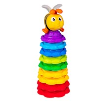 WinFun Kolorowa świecąca piramidka z pszczółką 000650