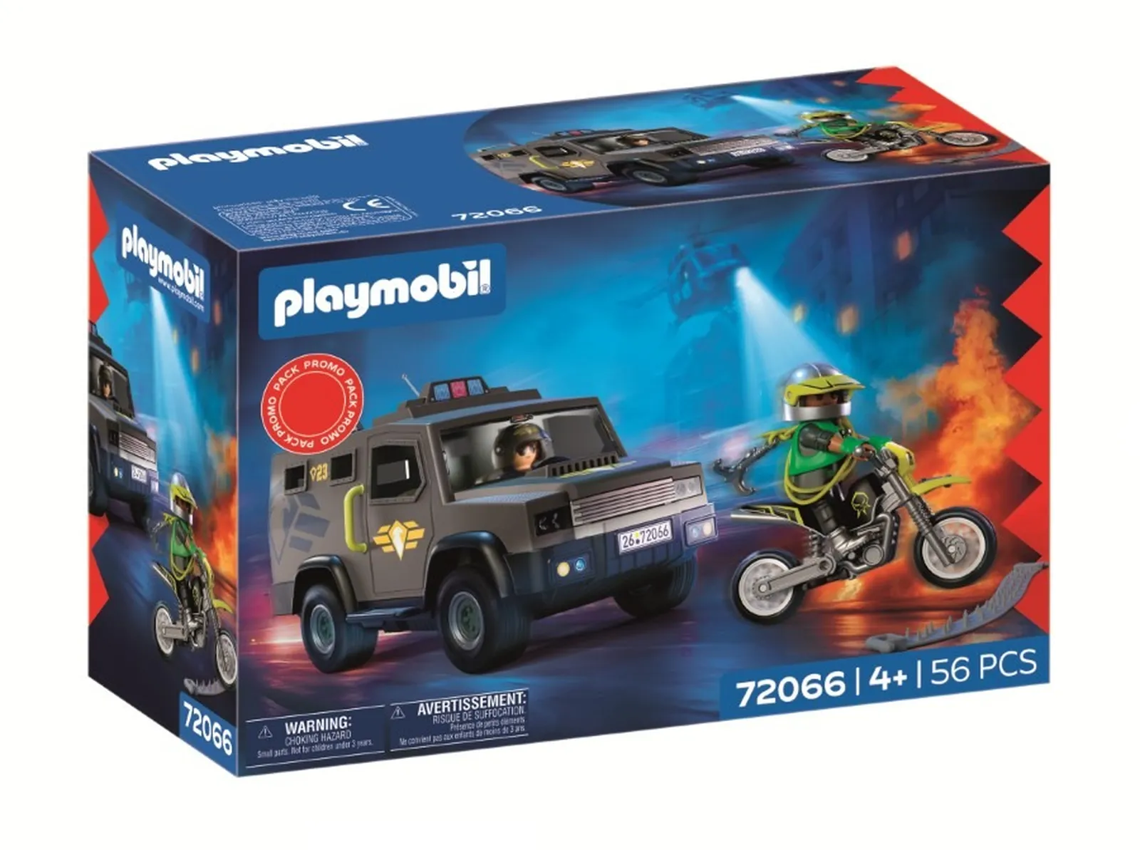 Playmobil Pojazd Taktyczny SWAT 72066