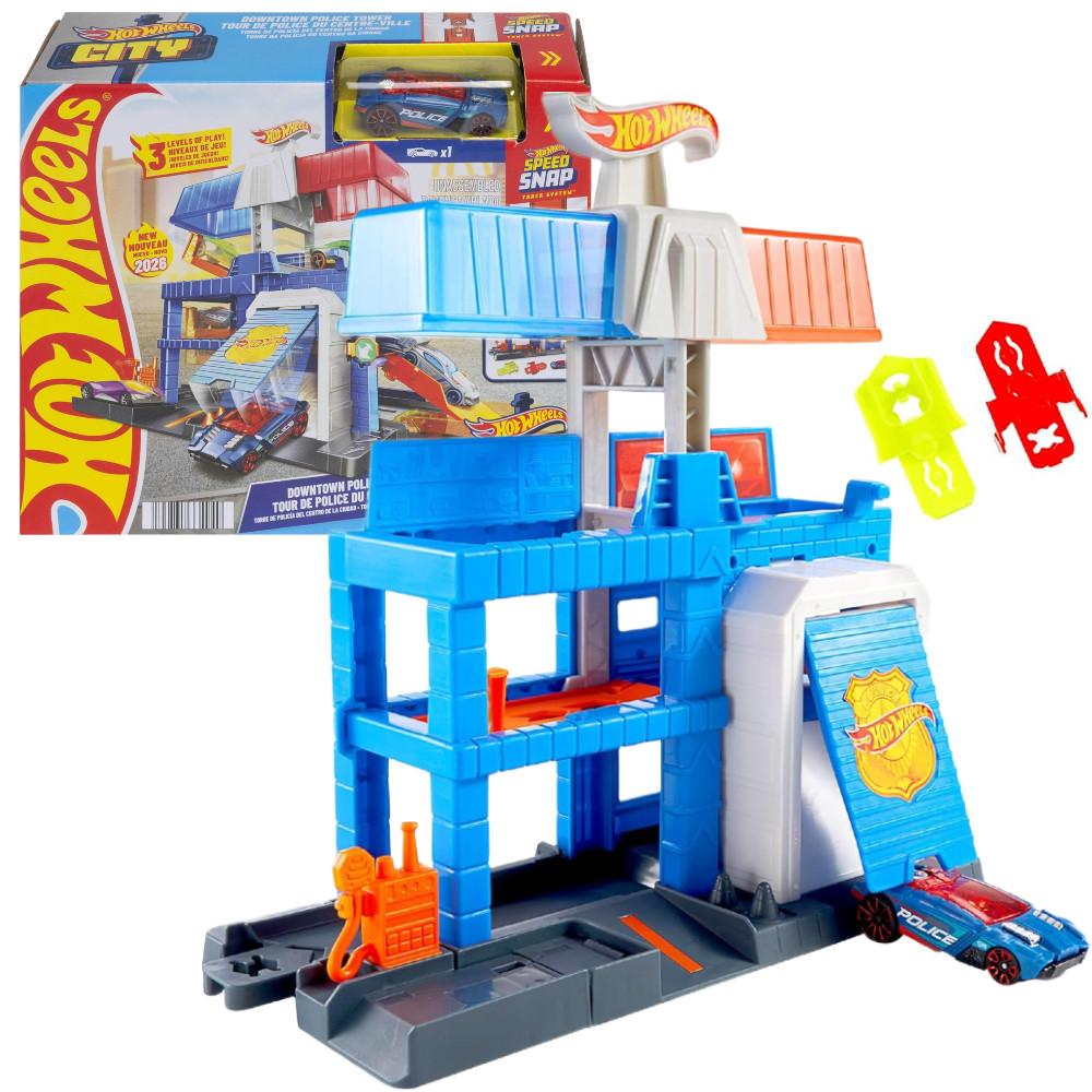 Hot Wheels City Wieża policyjna JHL74