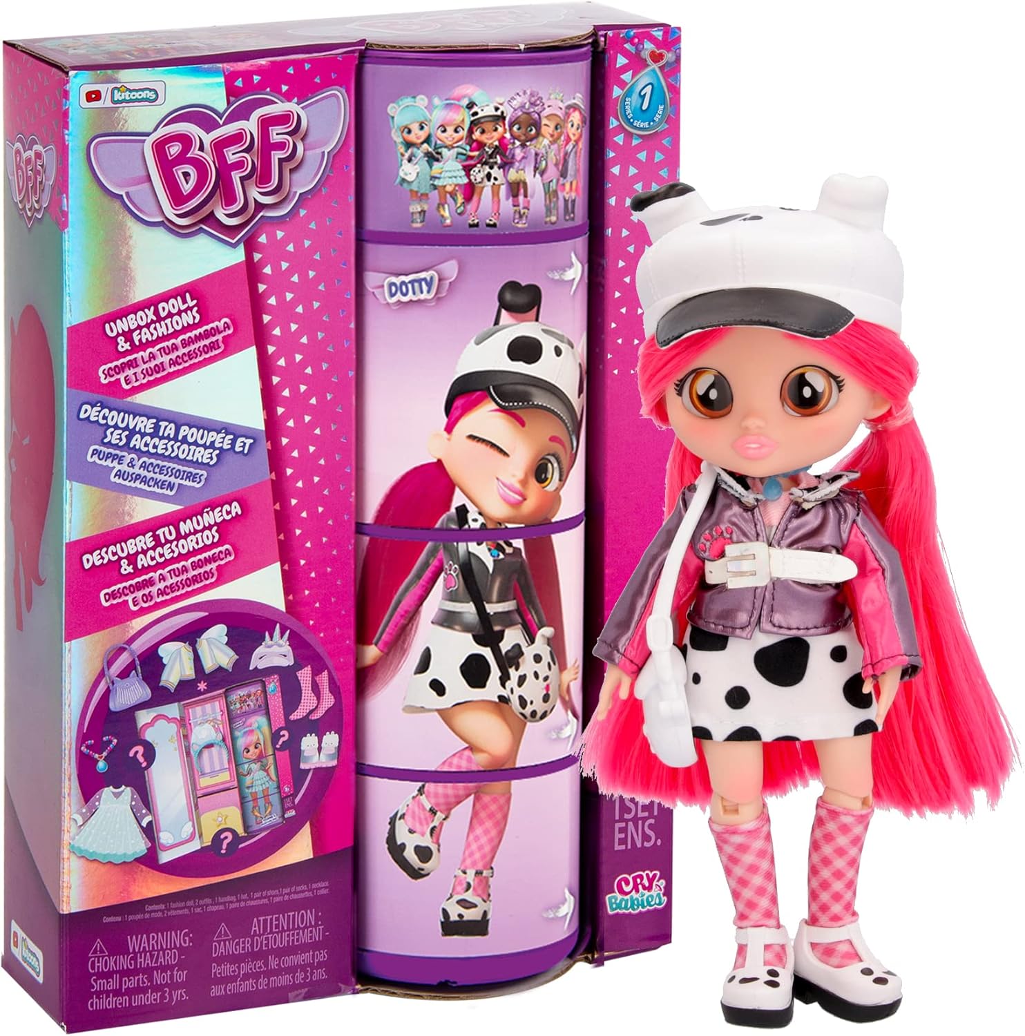 Cry Babies Lalka BFF Dotty 904378