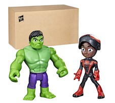 Hasbro Spidey i Super Kumple Zestaw Figurek Hulk i Miles Morales F2245FFP