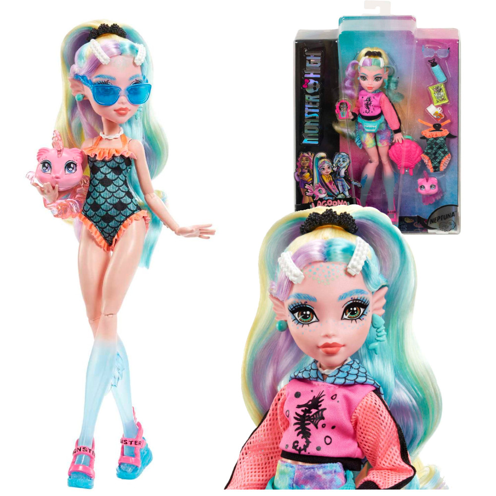 Mattel Monster High Lalka Lagoona Blue HHK55