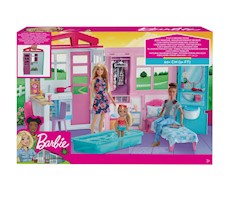  Barbie - Przytulny domek z wyposażeniem FXG54