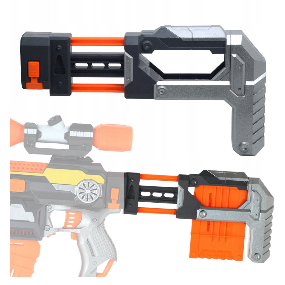Długa Kolba Blaster Squad do wyrzutni Nerf 