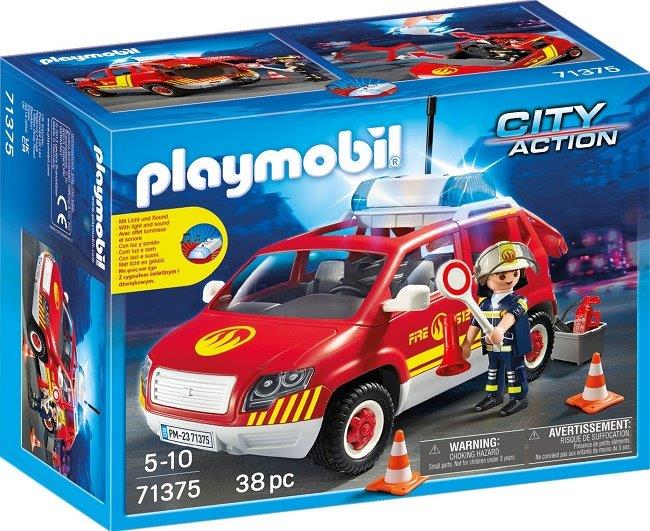 Playmobil City Action Samochód Komendanta Straż Pożarnej 71375