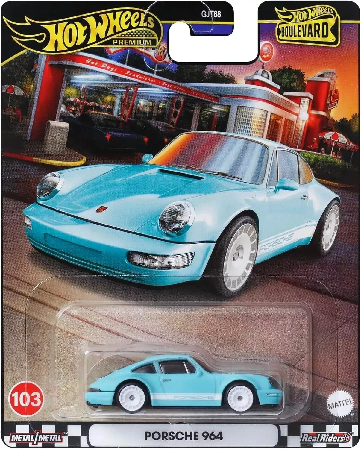 Hot Wheels Boulevard Autko Porsche 964 HRT73